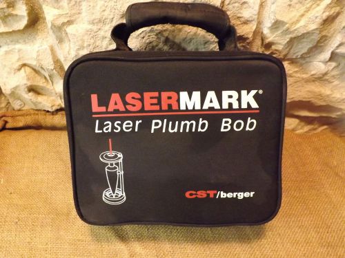 LaserMark Laser Plumb Bob CST/berger LBA07653 w/ Case *