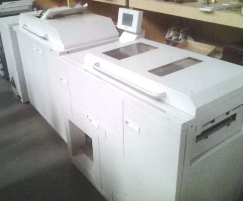 Horizon ColorWorks CW-8000 &amp; CW-FU80 Booklet Maker Document Finisher Xerox