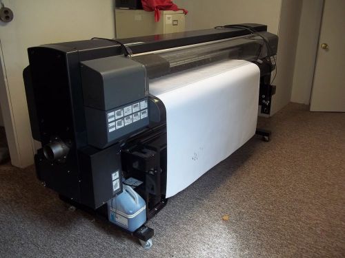 Hewlitt packard hp 9000s designjet 63&#034; solvent printer q6665a for sale