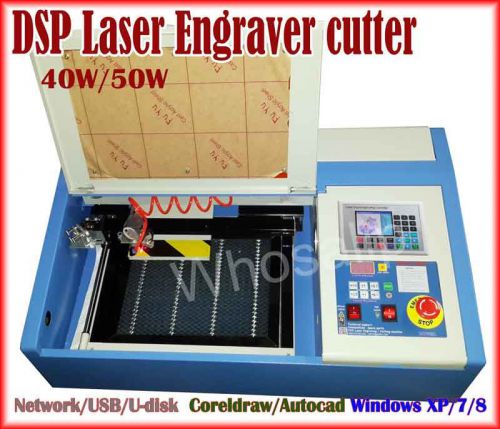 Dsp 40w/50w co2 laser cnc router engraving cutting equipment cutter engraver for sale