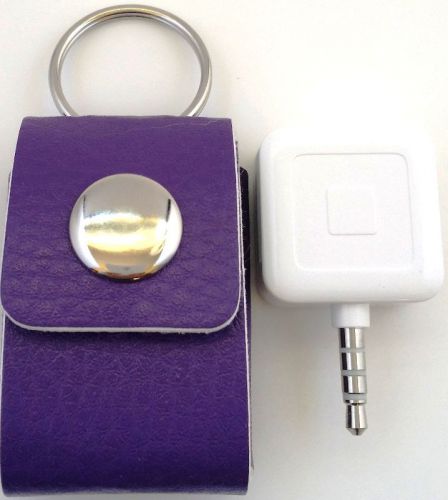 Square Credit Card Reader Pouch* (Purple)
