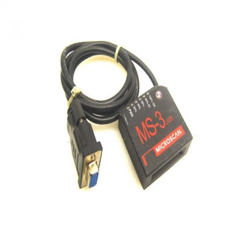 Microscan MS-3 Raster High Density Barcode Laser Scanner FIS-0003-0004