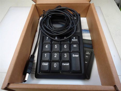 ID Tech IDKE-534833BL USB SecureKey M100 M130 Keyboard New