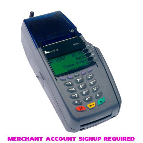 Verifone VX610 Wireless &amp; Dialup Terminal W/EMV MERCHANT ACCOUNT SIGNUP REQUIRED