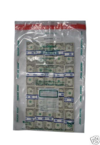 100 mmf tamper evident cash bag 20x28 16 bundle for sale