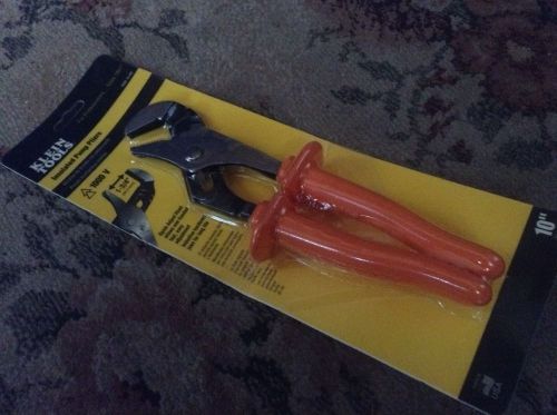 Klein pump plier insulated d502-10-ins - new!!! for sale