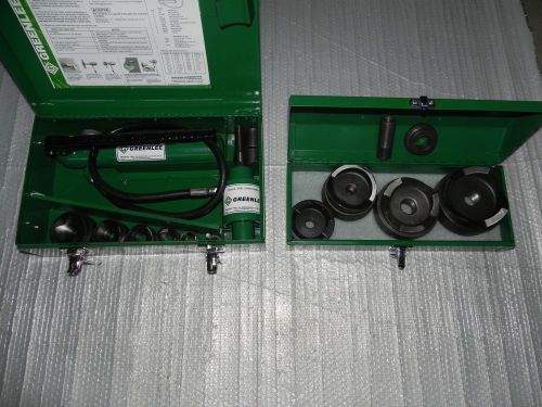 Greenlee 7306 knockout punch 1/2&#034;-2&#034;,  7304 punch and die 2-1/2 to 4&#034;,767,7310 for sale