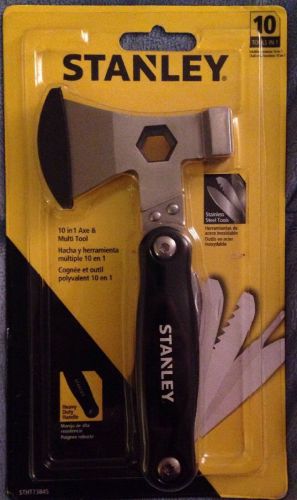 STANLEY 10 IN 1 AXE AND MULTI TOOL HEAVY DUTY HANDLE STHT73845 NEW FREE SHIPPING