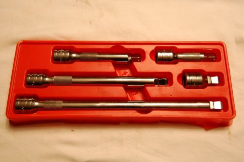 Snap-on 1/2 Drive Knurled and Wobble Extension Set