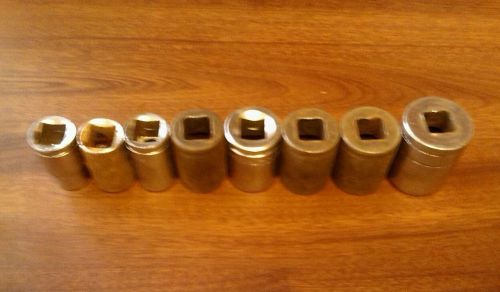 1/2&#034; Drive sae socket lot! (2)