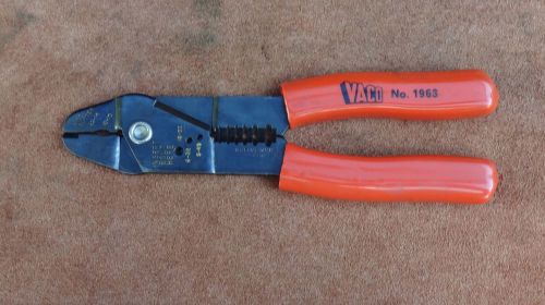 VACO No. 1963 CRIMPERS, CUTTERS, STRIPPERS, SCREW CUTTER IN VERY GOOD CONDITION