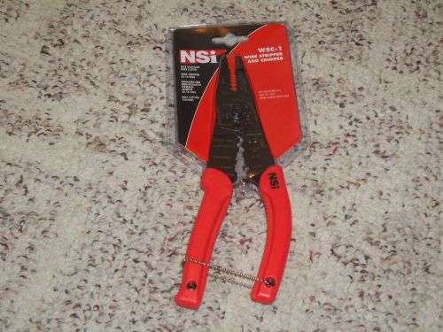 * * only a few left * * NSi HEAVY DUTY WIRE STRIPPER &amp; CRIMPER TOOL
