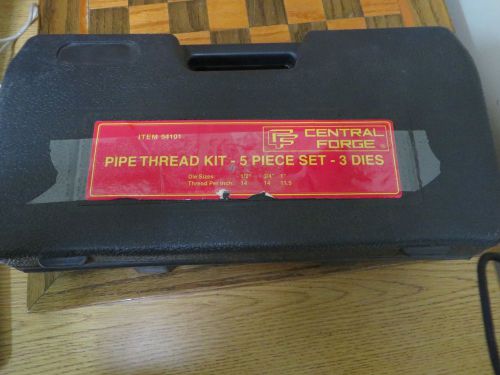 Central forge item 94101 pipe threading kit - 5 piece for sale