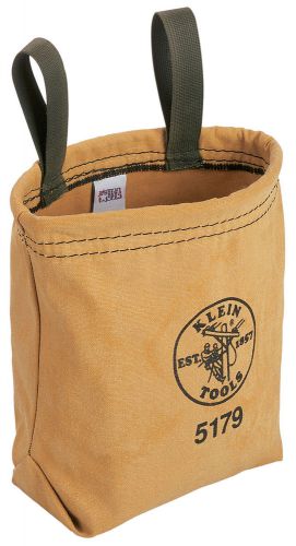 Klein Tools 5179 Water-Repellant Canvas Pouch with Belt Loops