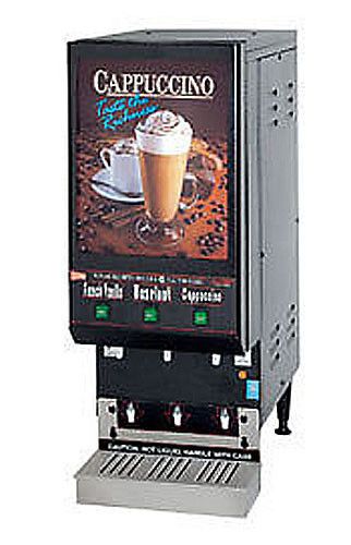 Grindmaster-cecilware gb3lp-ld 3 flavor cappuccino dispenser for sale