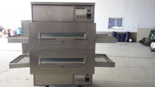 Middleby Marshall 360 double stack conveyor pizza ovens
