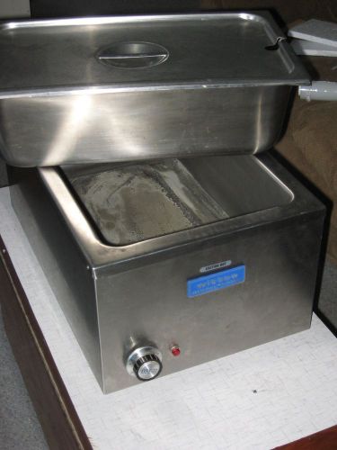 WITTCO 105 FOOD WARMER COMMERCIAL w/ 6 INCH STAINLESS VOLLRATH PAN PORTABLE