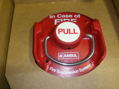 (1) ansul remote pull station 434618 wall mount fire alarm new for sale