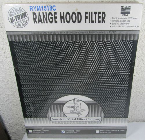 RYM1518C Odor Extraction Range Hood Filter 18X15X11/32