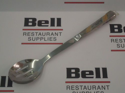 *NEW* Update HBG-2/PH Stainless Steel Gold Accented Slotted Spoon Buffetware