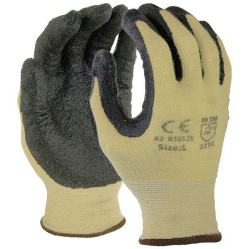 120 pairs aramid fiber foam nitrile coating cut resistant gloves yellow s,m,l,xl for sale