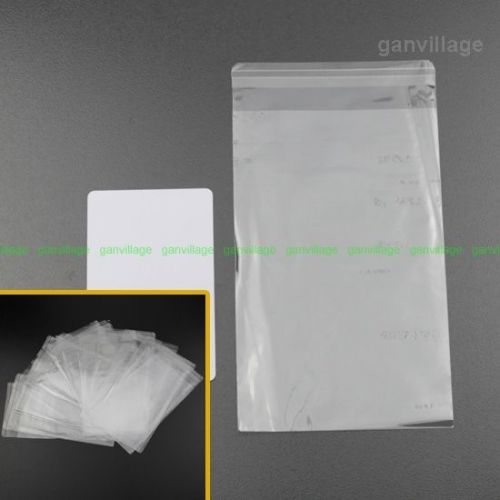 500 x clear self adhesive seal plastic jewelry spare retail packing bags 9x14cm for sale