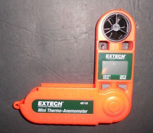 EXTECH-instruments  Mini Thermo-Anemometer  #45118
