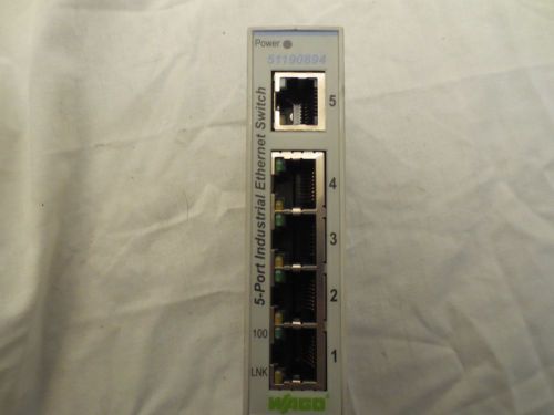 Wago Industrial Ethernet Switch 5-Port #5119-0894