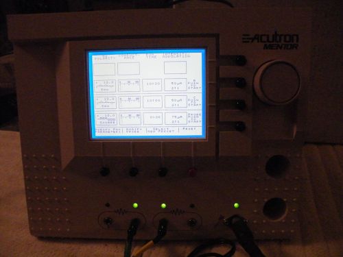 ACUTRON MENTOR 961 REVISION B, MICRO CURRENT ELECTRO MED, NEEDLESS ACCUPUNC