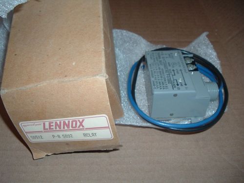 Lennox  Relay 59512, P-8 5892, 24A05-11 Level Temp Silent Operator