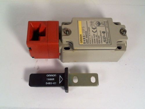 Omron D4BS-35FS Limit Switch with D4BS-K1 Key New