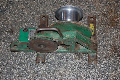 Greenlee green lee 640 cable wire tugger puller as-is for parts for sale