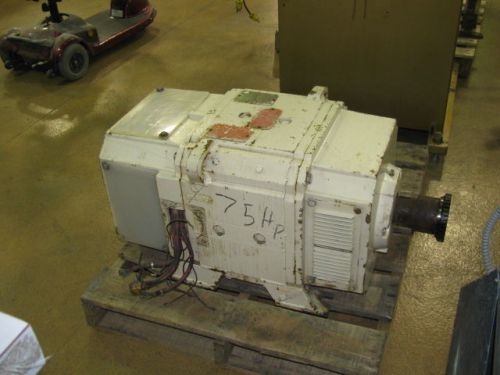 RELIANCE 75HP DC ELECTRIC MOTOR M28522-ZK 500 VOLTS