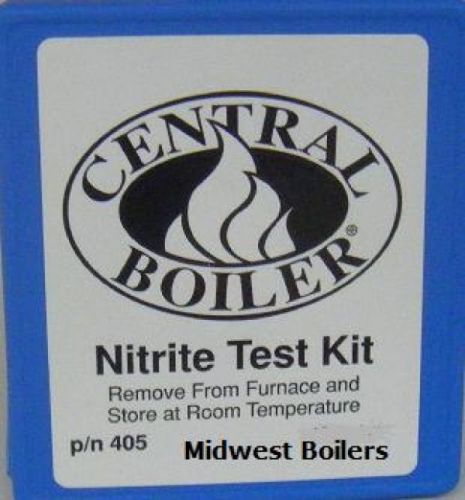CENTRAL BOILER WATER TEST KIT, PH STRIPS,WOOD BOILER WATER QUALITY NITRATE TEST