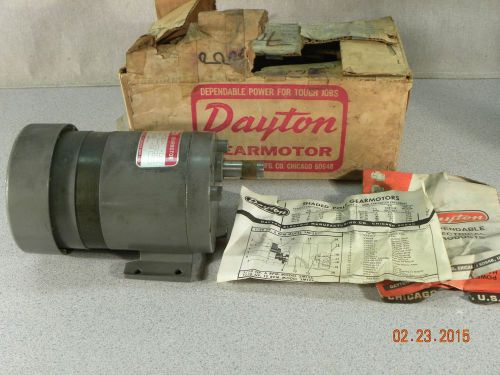 Dayton Gear Motor 3M128 Shaded Pole, 1/20th HP, 30 RPM, 115V, 5/8&#039;&#039; Shaft
