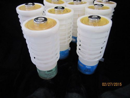 (10) Rubbermaid Tcell Air Freshener Deodorizer Refill Cartridge MELON &amp; SPLASH