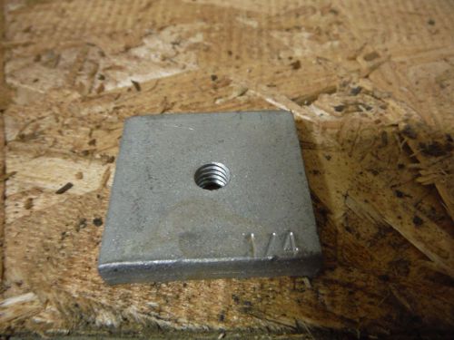 Steel Insert Nut  (TOLCO Figure 310N) N2500 1/4&#034; (10pcs) (B-Line)