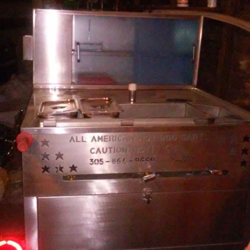 Hot dog cart all american for sale