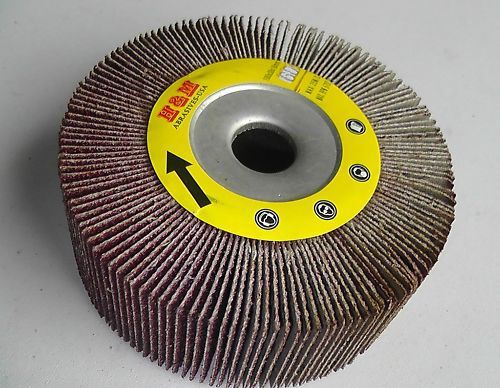 Abrasive Flap sanding Wheels 4&#034;x 1&#034;x5/8&#034;  180 Grit