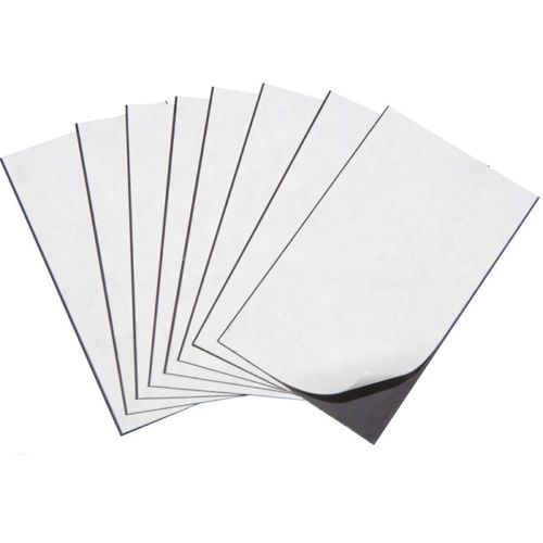 20 Self Flexible Adhesive Magnetic Sheets A4 paper for wedding and private event