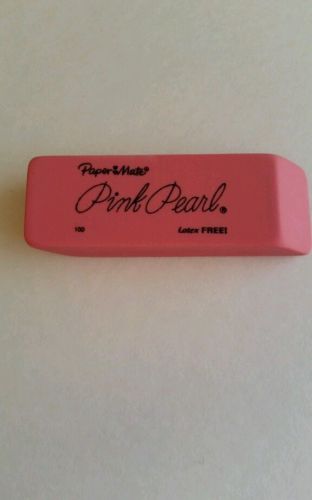Paper Mate Pink Pearl Eraser, Latex Free