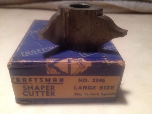 Craftsman shaper cutter  no. 2345 fits 1/2&#039; spindle for sale