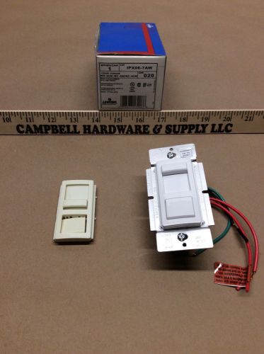 Leviton Fluorescent Slide Dimmer Switch IPXO6-7AW (White &amp; Almond Color Kits)