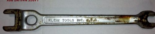 Vintage Klein Tools Inc. 3146B Wrench linemans USA!