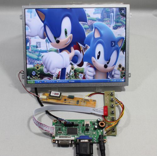 DVI+VGA LCD controller board RT2261+10.4inch CLAA104XA01CW 1024*768 Lcd panel