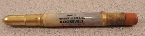 Vintage Bullet Pencil Home Franklin Delano Roosevelt Hyde Park New York