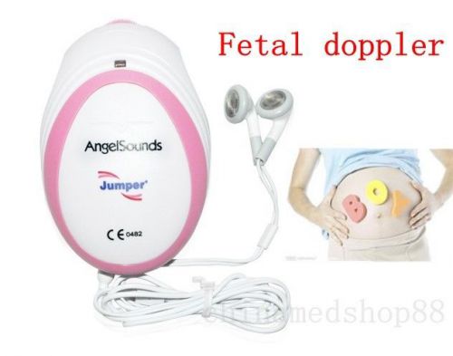 2015 New Angelsounds Fetal Prenatal Heart Rate Monitor Doppler 3MHz FDA CE
