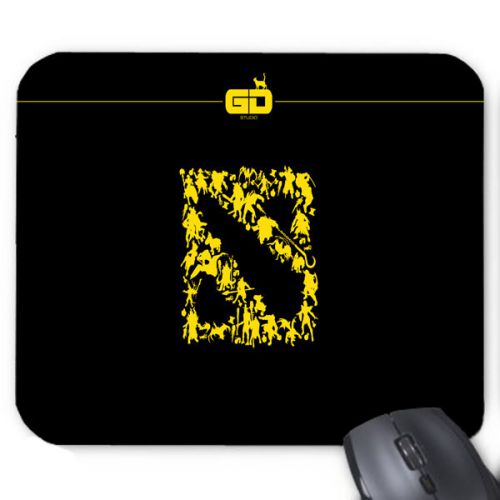 Dota Character Logo Logo On Mouse Pad Anti Slip for Gaming