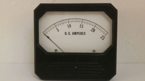 TRIPLETT DC AMP METER 0-25 65200-V