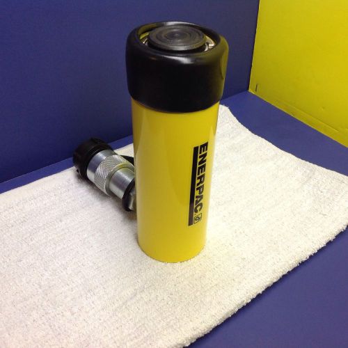 ENERPAC RC-104, Hydraulic Cylinder, Steel, 10 Ton, 4.13 In Stroke MADE IN USA